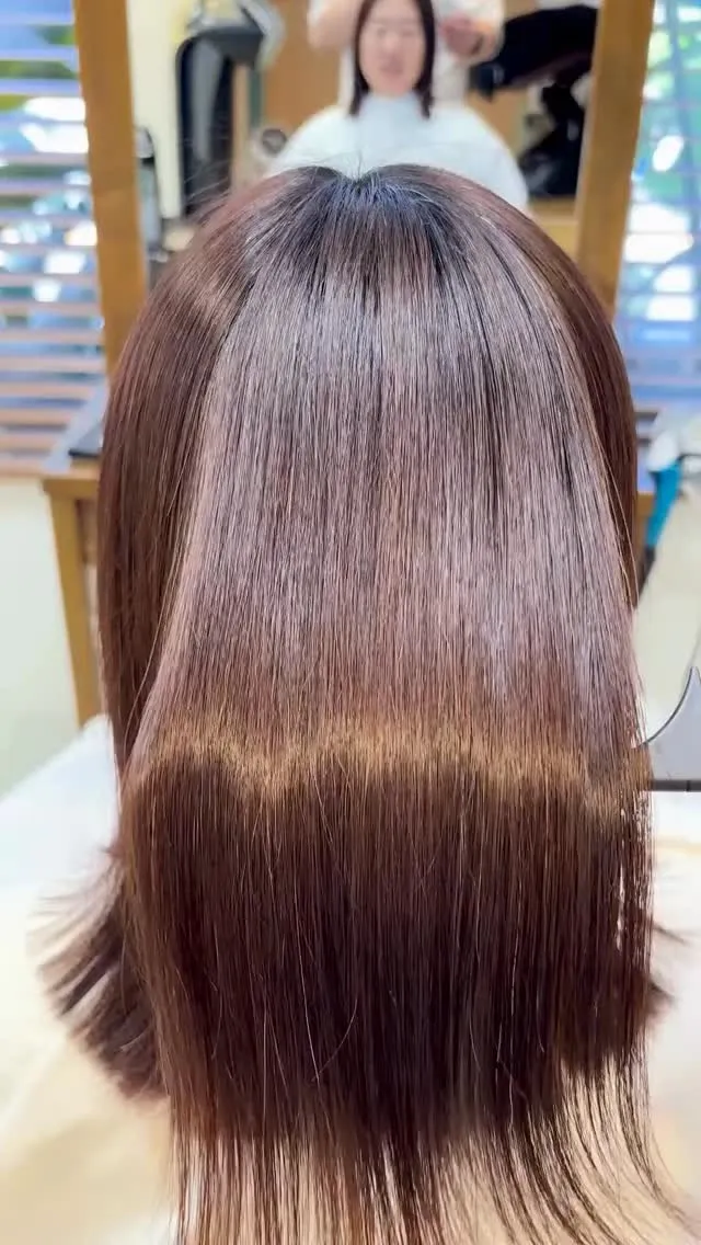 📍荻窪美容室トリコで話題の【髪質改善ストレート】✨