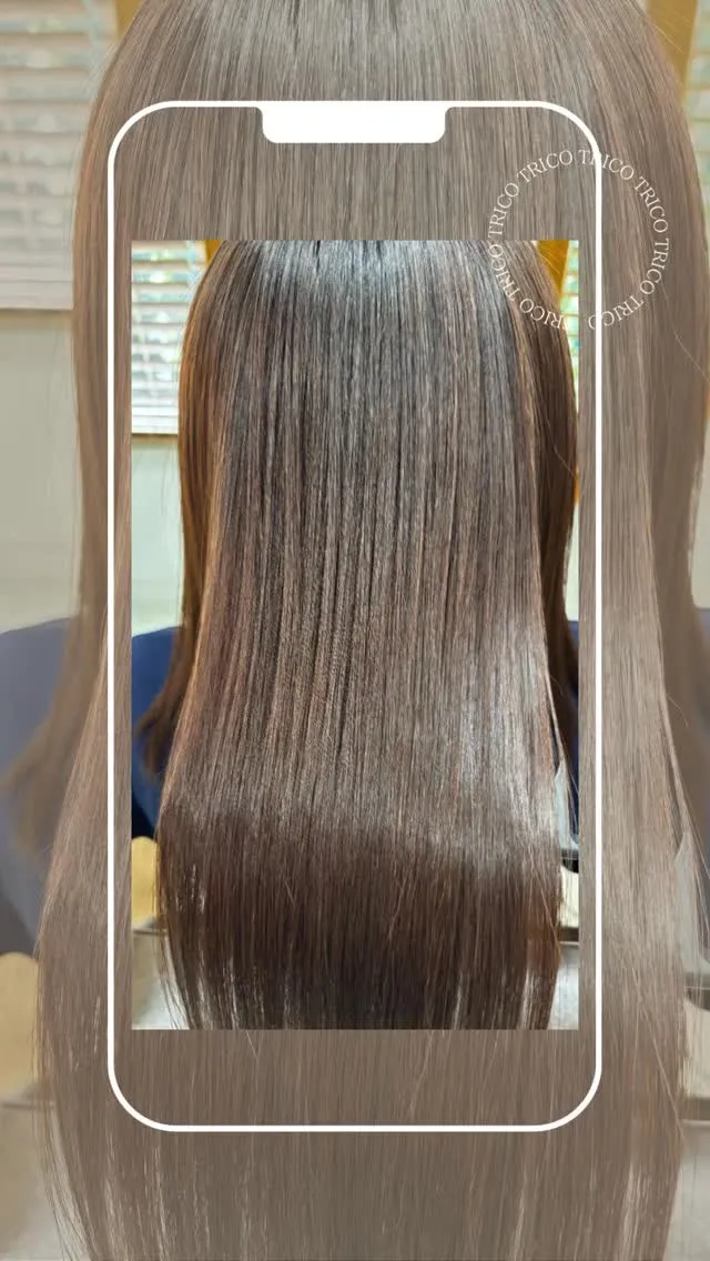 📍荻窪美容室トリコで話題の【髪質改善ストレート】✨