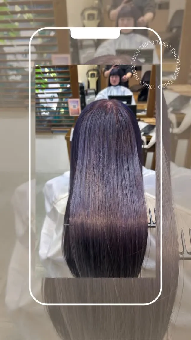 荻窪美容室トリコで話題の【髪質改善ストレート】✨
